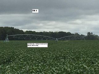 TRACT 1 - MICHIGAN LAND AUCTION, 475+/- ACRES OFFERED IN 4 TRACTS WITH 9 PIVOTS IN ST. JOSEPH COUNTY